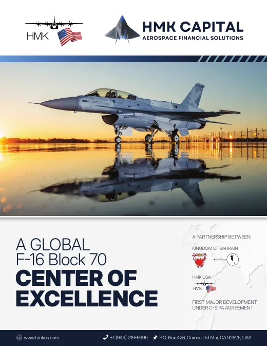 Cover of the F-16 Block 70 Center of Excellence brochure