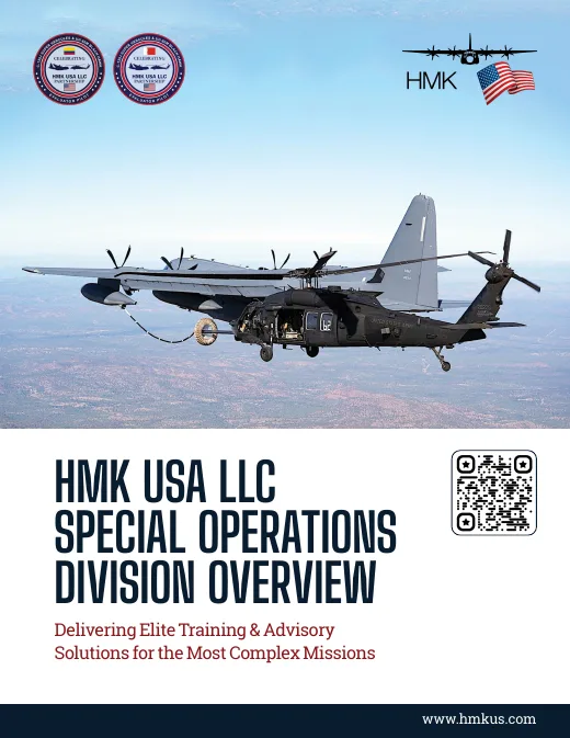 Cover of the Special Operations Division Overview brochure